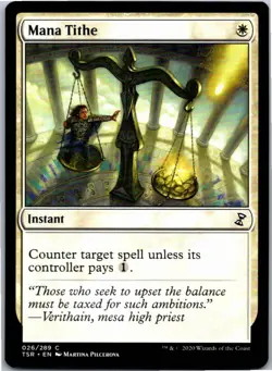 Mana Tithe C Normal Time Spiral: Remastered 26 NM - Image 1