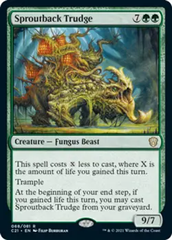 [4x] Sproutback Trudge Near Mint, English Commander 2021 MTG Magic - Image 1