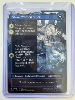 Jill Shiva's Dominant Borderless #0378 Non-Foil Final Fantasy MTG NM ENG - Image 2