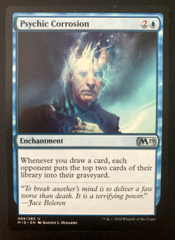 MTG Psychic Corrosion - M19 - Magic the Gathering - Non Foil - Image 1