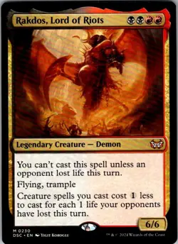 Magic | DSC | Rakdos, Lord of Riots | 230 | NM - Image 1