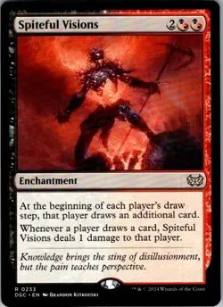 Magic | DSC | Spiteful Visions | 233 | NM - Image 1