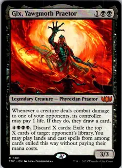 Magic | TDC | Gix, Yawgmoth Praetor | 181 | NM - Image 1