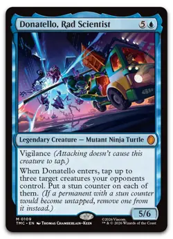 Donatello, Rad Scientist #109 (NM) TMC Magic MTG - Image 1