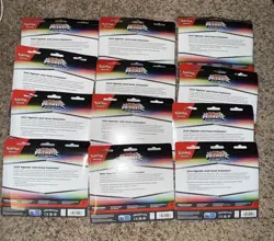 Pokemon Scarlet And Violet Prismatic Evolution Sticker Collection Box 12x Sealed - Image 2