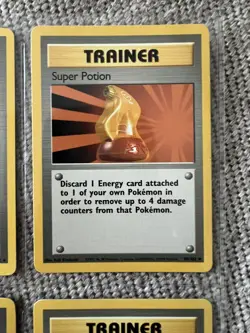 1999 Original Vintage Pokemon Trainer Set (9) Card Lot WOTC Rare Non Holo - Image 5