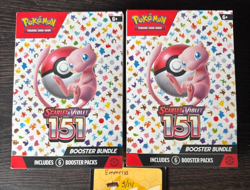 Pokemon Scarlet & Violet 151 Booster Box Bundle Lot of 2 Sealed English - Image 1