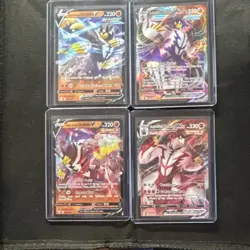 Pokemon Urshifu V & VMAX Battle Styles Rapid/Single Strike Holo Lot (4 Cards) - Image 1