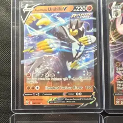 Pokemon Urshifu V & VMAX Battle Styles Rapid/Single Strike Holo Lot (4 Cards) - Image 2
