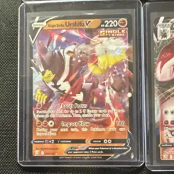 Pokemon Urshifu V & VMAX Battle Styles Rapid/Single Strike Holo Lot (4 Cards) - Image 4