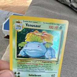 Pokemon TCG Venusaur Base Set 2 Holo Rare 18/130 100 HP Stage 2 English - Image 3