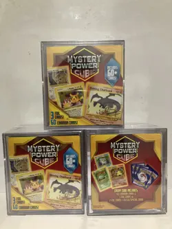 (3 Pack) Pokemon Mystery Power Cube Box (Sealed and New) Free Shipping 728192492327 - Image 1