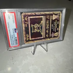 PSA GRADE 9!!! 2000 POKEMON MOVIE ANCIENT MEW DOUBLE HOLOGRAM!!! PSA 9!!! - Image 2
