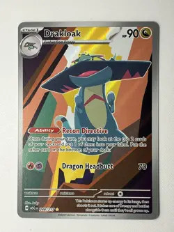 Drakloak 248/217 Illustration Rare Holo Ascended Heroes Pokemon TCG NM - Image 1