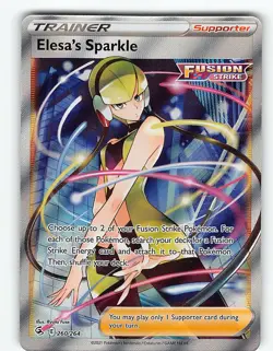 ELESA'S SPARKLE 260/264 RARE ULTRA FUSION STRIKE POKEMON NM - Image 2