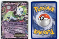 MELOETTA EX RC11/RC25 RARE LEGENDARY TREASURES POKEMON LP - Image 1