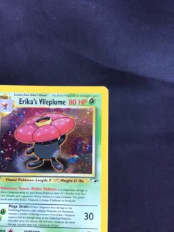 Pokemon Cards: Gym Heroes Rare Holo: Erika's Vileplume 5/132 - Image 4