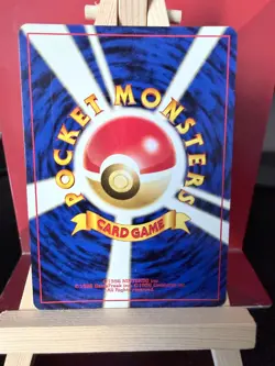 Entei Neo Premium File 2 JP vintage Promo 2000 244 Near Mint Pokemon Card - Image 2