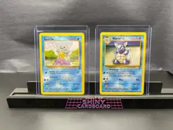 💧 Squirtle 93/130 & Wartortle 63/130 Base Set 2 Pokemon Bundle - Image 1