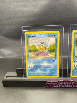 💧 Squirtle 93/130 & Wartortle 63/130 Base Set 2 Pokemon Bundle - Image 2