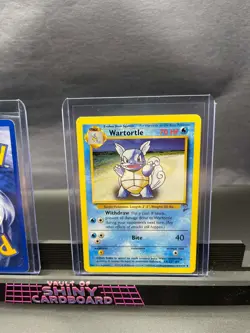 💧 Squirtle 93/130 & Wartortle 63/130 Base Set 2 Pokemon Bundle - Image 4