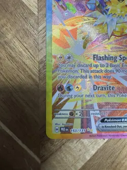 Pokemon Jolteon ex 153/131 Prismatic Evolutions Full Art Holo SIR English 2023 - Image 5