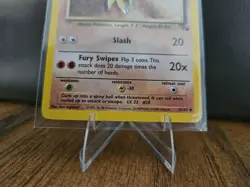 Pokemon 1999 Fossil Set Sandslash 41/62, Non Holo LP - Image 2