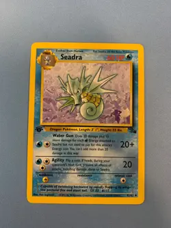 Seadra 42/62 | Fossil 1st Edition | Pokemon TCG Uncommon NM/ LP - Image 1