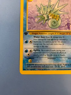 Seadra 42/62 | Fossil 1st Edition | Pokemon TCG Uncommon NM/ LP - Image 5