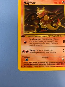 Magmar 39/62 | Fossil 1st Edition | Pokemon TCG Uncommon NM/ LP - Image 5