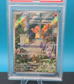 2023 Charmander 044 Pokemon Obsidian Flames ETB PSA 9 - Image 1