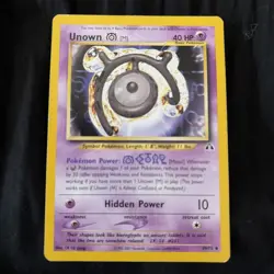 Unown M | 49/75 | Uncommon WOTC Neo Discovery | Pokemon TCG NM Combined postage - Image 1
