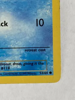 Pokemon TCG Goldeen Jungle 53/64 Regular 1999 1st Edition LP - Image 4