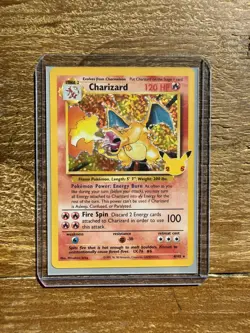 Charizard 4/102 Celebrations Classic Collection Pokemon 25th Anniversary Holo - Image 1