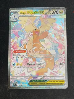 Pokemon TCG Ascended Heroes Mega Dragonite ex SIR 290/217 - NM - PACK FRESH - Image 1