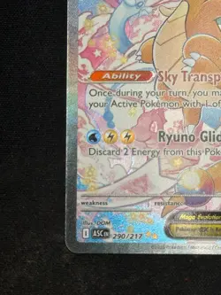 Pokemon TCG Ascended Heroes Mega Dragonite ex SIR 290/217 - NM - PACK FRESH - Image 4