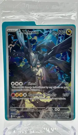 N's Zekrom #31 Pokemon Promo - Ascended Heroes SEALED - Image 1