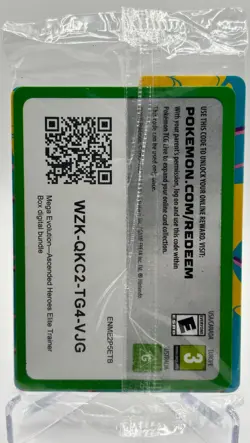 N's Zekrom #31 Pokemon Promo - Ascended Heroes SEALED - Image 2