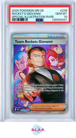MEGA LOPUNNY EX SPECI4L ART RARE POKEMON JAPANESE M2-INFERNO X 2025 114 PSA 10 - Image 1
