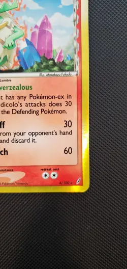 Pokemon TCG Ludicolo Single Delta Species/Holo Crystal Guardians 6/100 VLP 6/100 - Image 4
