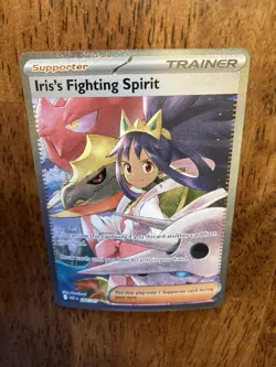 Pokemon TCG Iris's Fighting Spirit Full Art 292/217 Holo Rare - Image 2