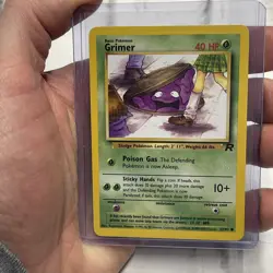 Pokemon TCG - GRIMER 57/82 - Team Rocket (2000) WOTC - Pokemon Vintage NM/MT - Image 1