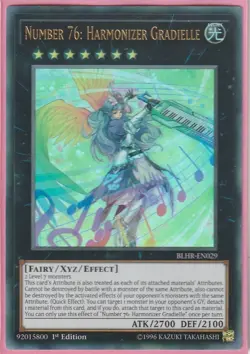 NUMBER 76: HARMONIZER GRADIELLE - Battles of Legend / BLHR-EN029 / Yu-Gi-Oh! - Image 1