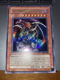 YUGIOH! Chaos Emperor Dragon - Envoy of the End IOC-000 Unlimited Secret Rare NM - Image 1