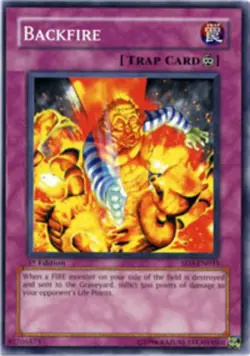 Yugioh! Backfire - SD3-EN031 - Common - 1st Edition Near Mint, English - Image 1