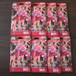 Lot of 8 One Piece Heroines Edition Sleeved Booster Packs EB-03 - Ready to Ship - Image 1