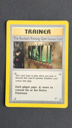 The Rocket's Training Gym 104/132 Gym Heroes Pokemon Scyther - Image 1