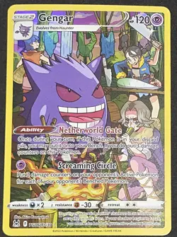 2022 Pokemon Sword & Shield Lost Origin Trainer Gallery #TG06/TG30 Gengar - Image 1