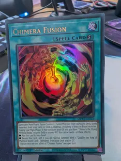 YuGiOh! Chimera Fusion MP24-EN221 Ultra Rare 1st Ed - Image 1