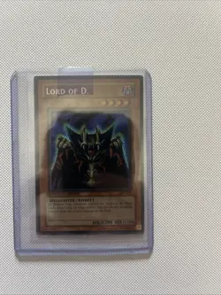 Konami Yu-Gi-Oh! TCG Lord of D. BPT-004 Secret Rare Limited Edition Spellcaster - Image 1